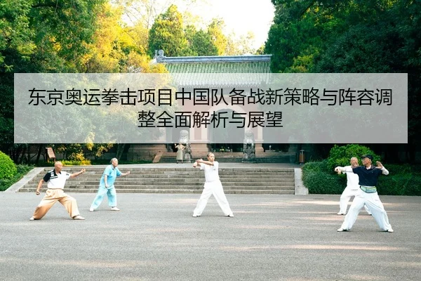 东京奥运拳击项目中国队备战新策略与阵容调整全面解析与展望