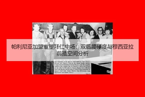 帕利尼亚加盟重塑拜仁中场：双后腰硬度与穆西亚拉前插空间分析